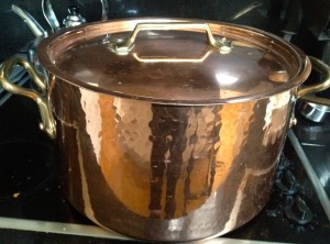 My Copper Pot!